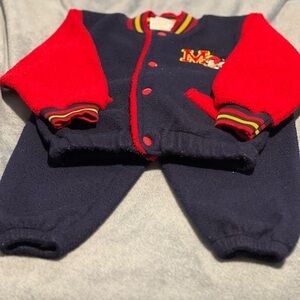 Vintage Disney Babies jacket/pant set size 24M Not Footed!!